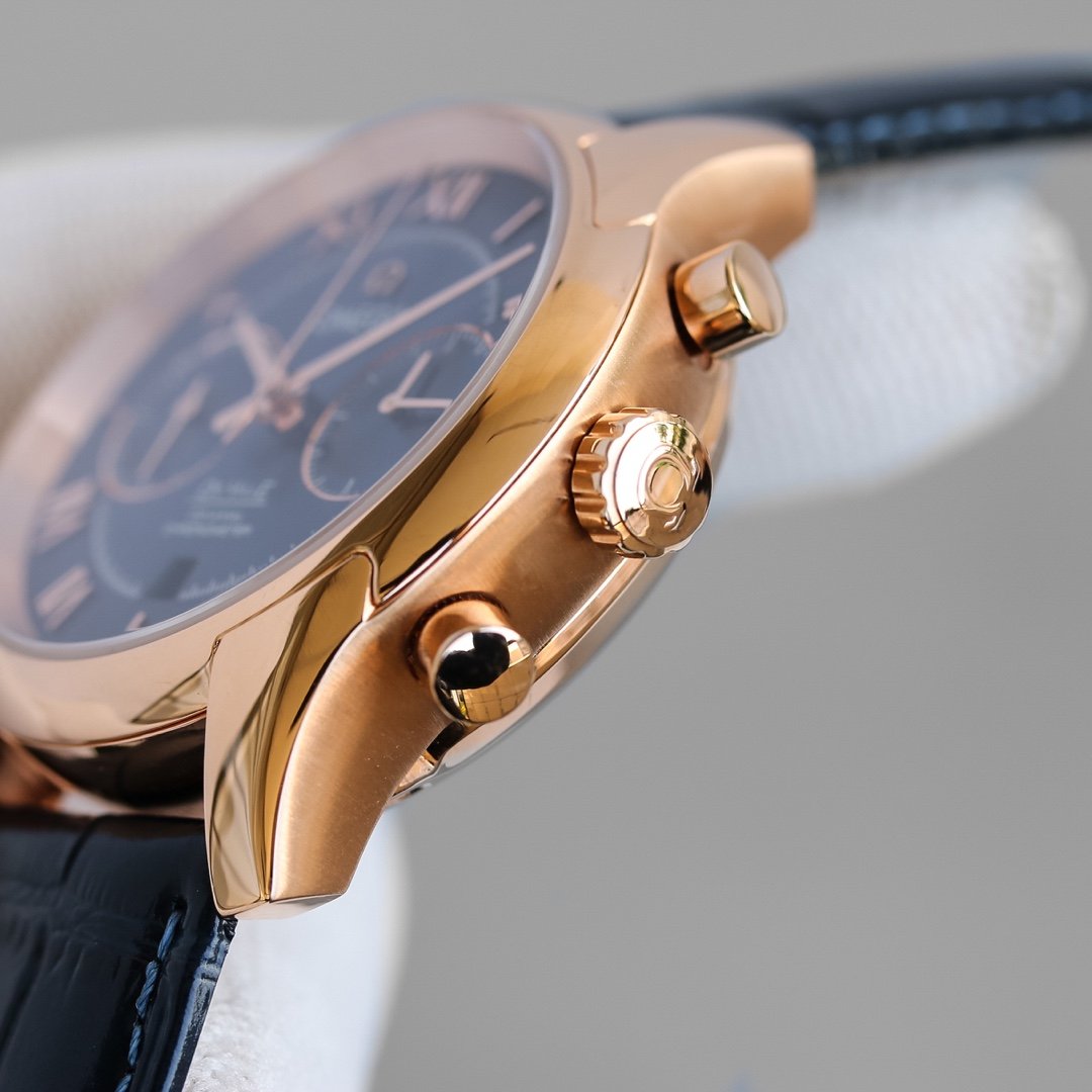 DE VILLE CHRONOGRAPH 42MM ROSE GOLD CASE