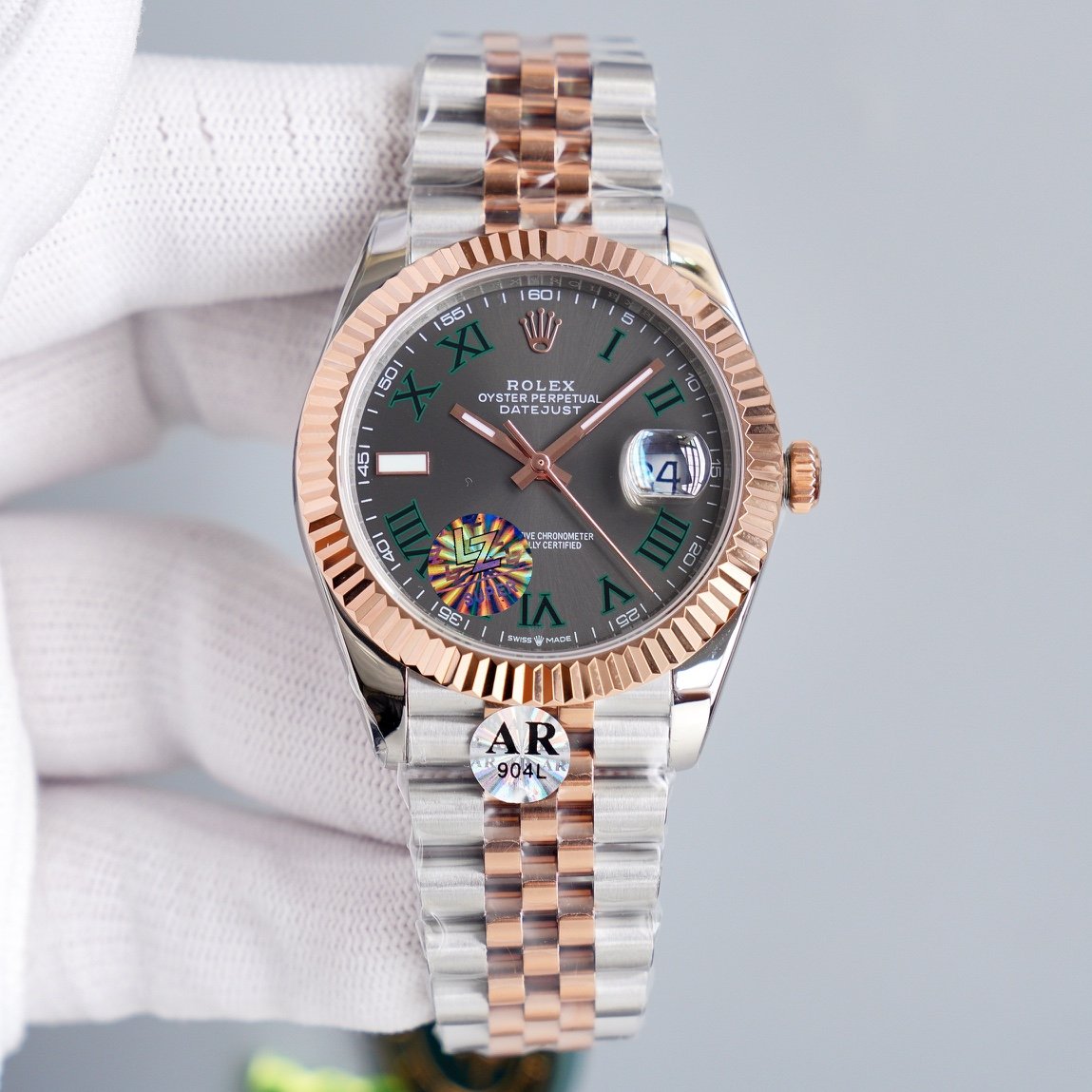 DATEJUST 41MM WIMBLEDON DIAL JUBILEE BRACELET