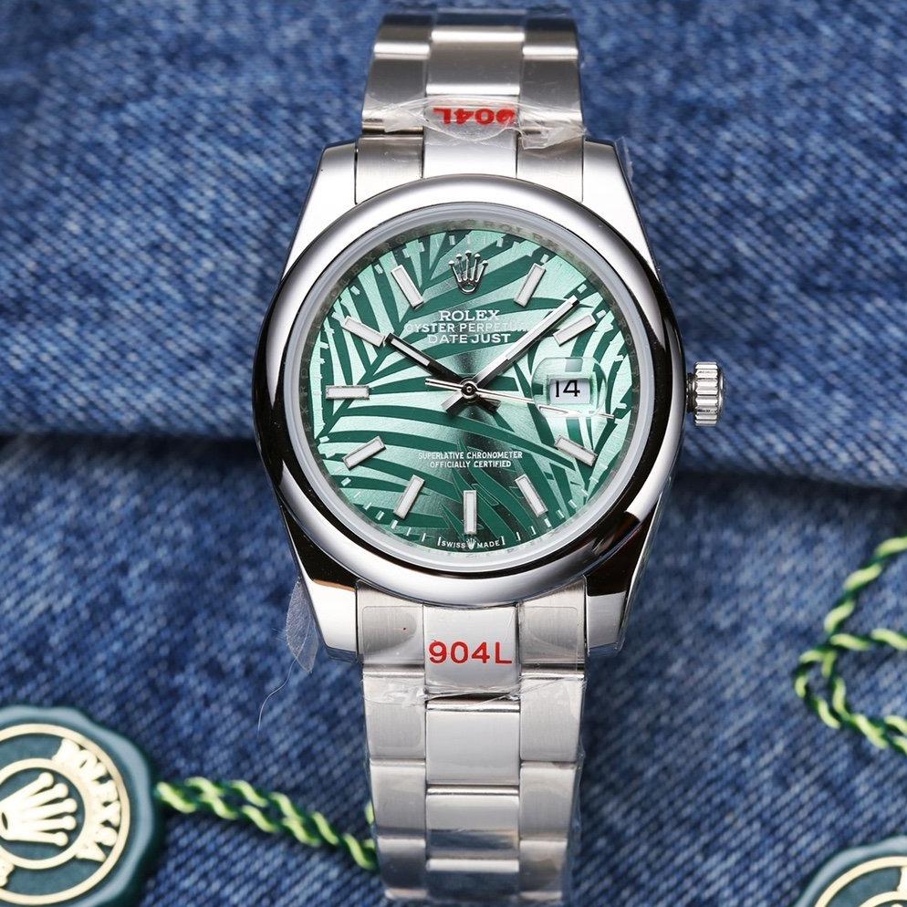 DATEJUST 41 STAINLESS STEEL CUSTOM GREEN DIAL