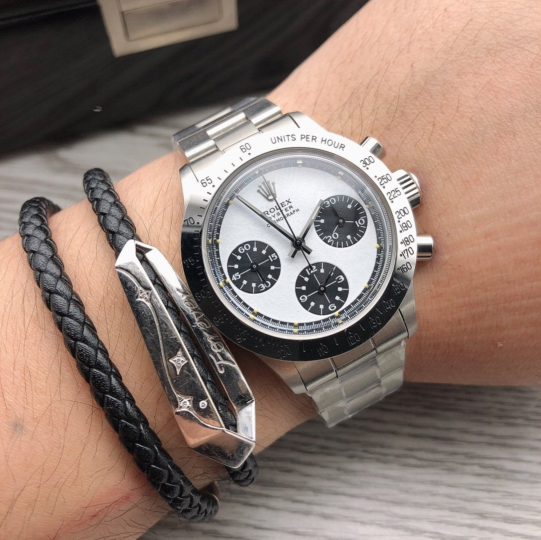 DAYTONA 37MM VINTAGE STAINLESS STEEL