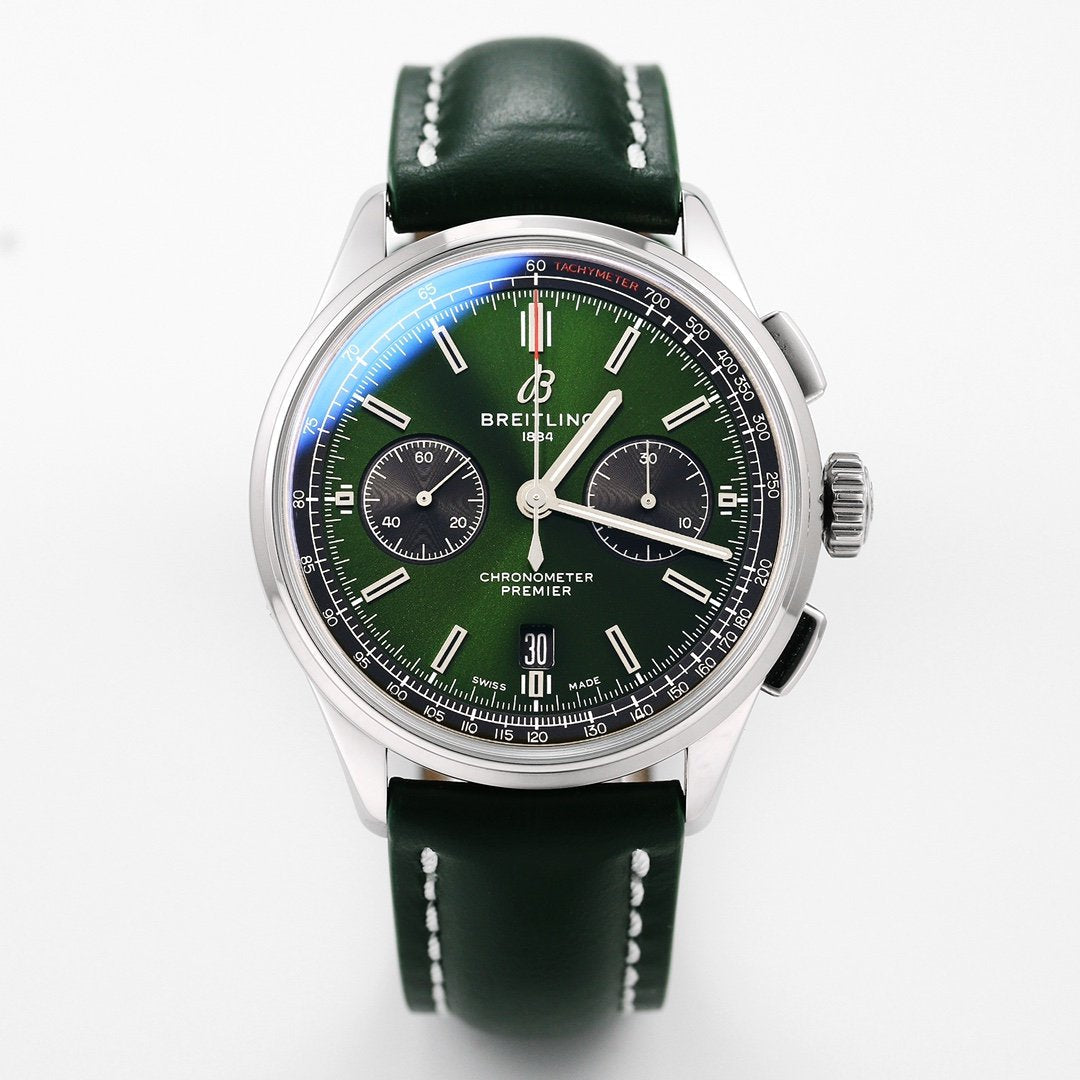 PREMIER B01 CHRONOGRAPH 42 GREEN DIAL