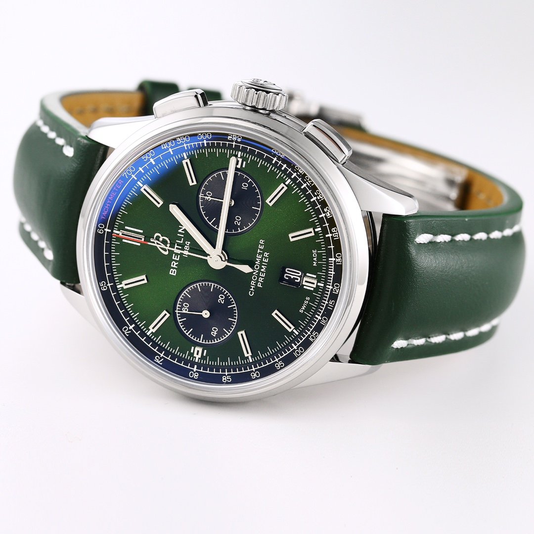 PREMIER B01 CHRONOGRAPH 42 GREEN DIAL