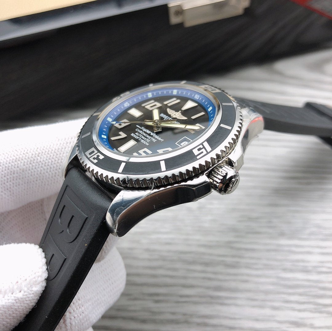 SUPEROCEAN 42 AUTOMATIC BLUE BLACK DIAL
