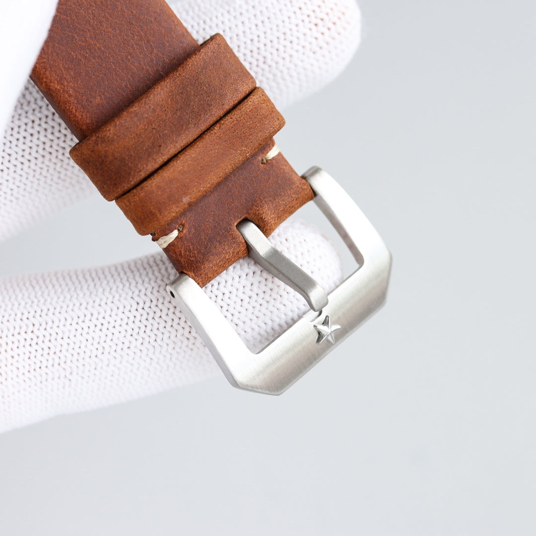 PYLOT TYPE 20 45MM STEEL BROWN DIAL