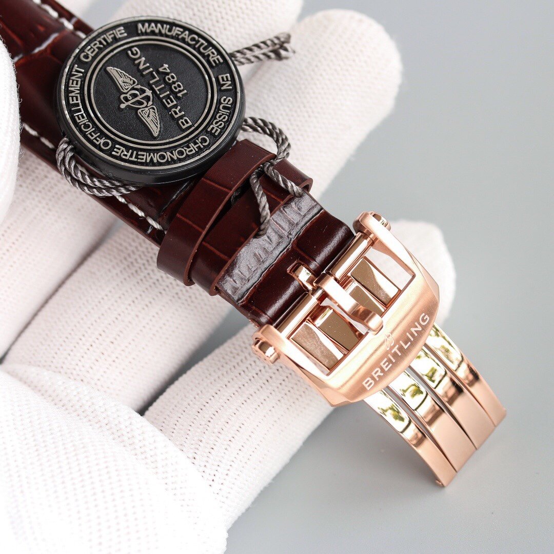 PREMIER B01 CHRONOGRAPH 42MM ROSE GOLD GREY DIAL