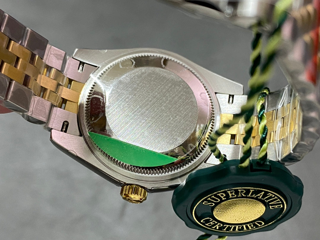 DATEJUST 31MM GOLD STEEL MOP DIAL