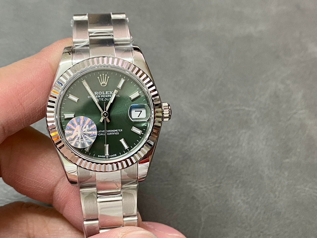 Rolex Datejust 41mm Steel Khaki Dial