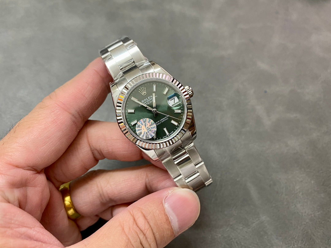 Rolex Datejust 41mm Steel Khaki Dial