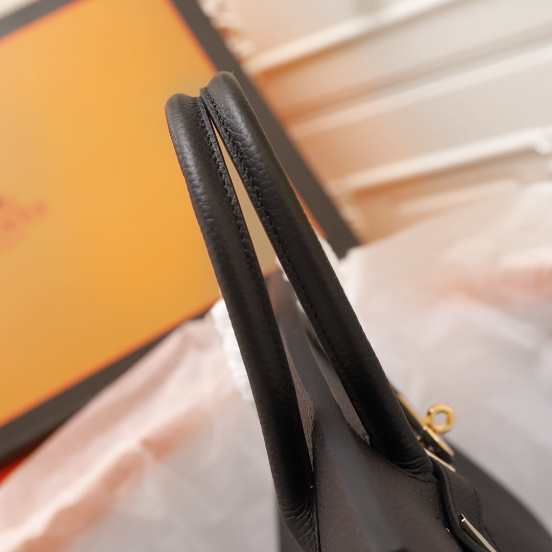 HM BIRKIN BAG 30 BLACK TOGO LEATHER