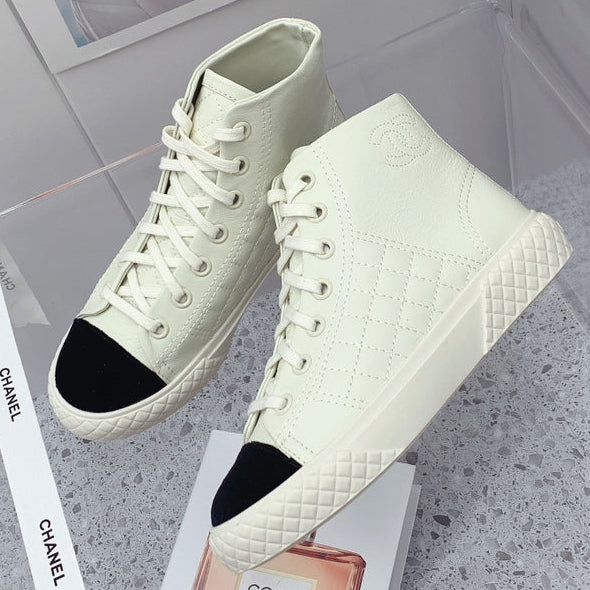 Chanel 2026 Quilted Sneakers Leather 162153