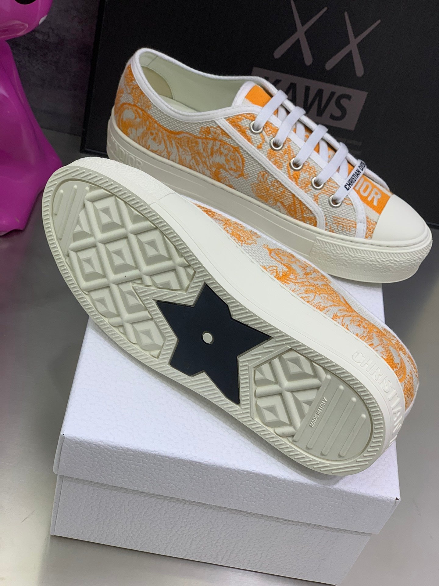 Dior 2026 Walk'n'Dior Sneakers Canvas Lace 966616