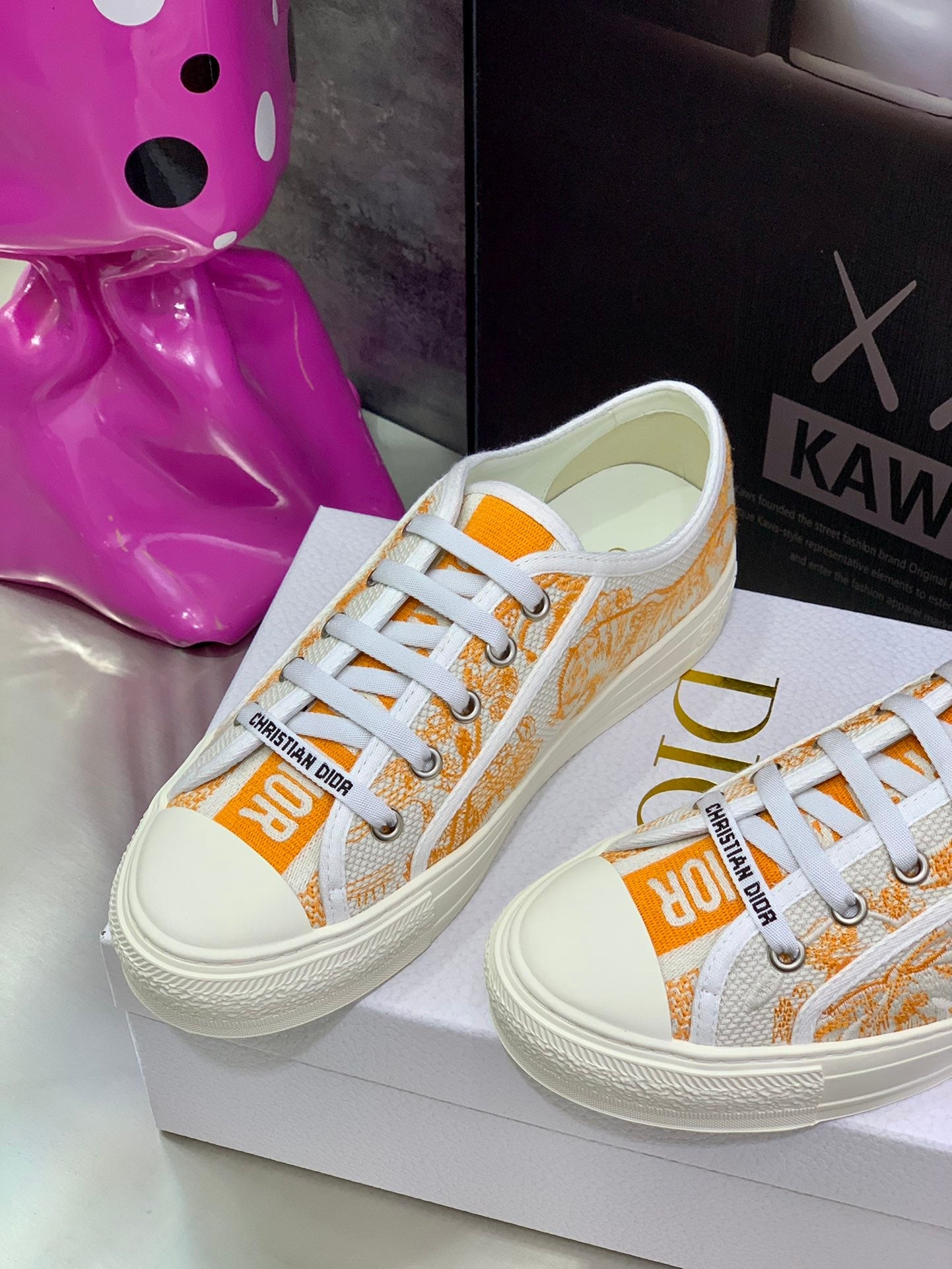 Dior 2026 Walk'n'Dior Sneakers Canvas Lace 966616