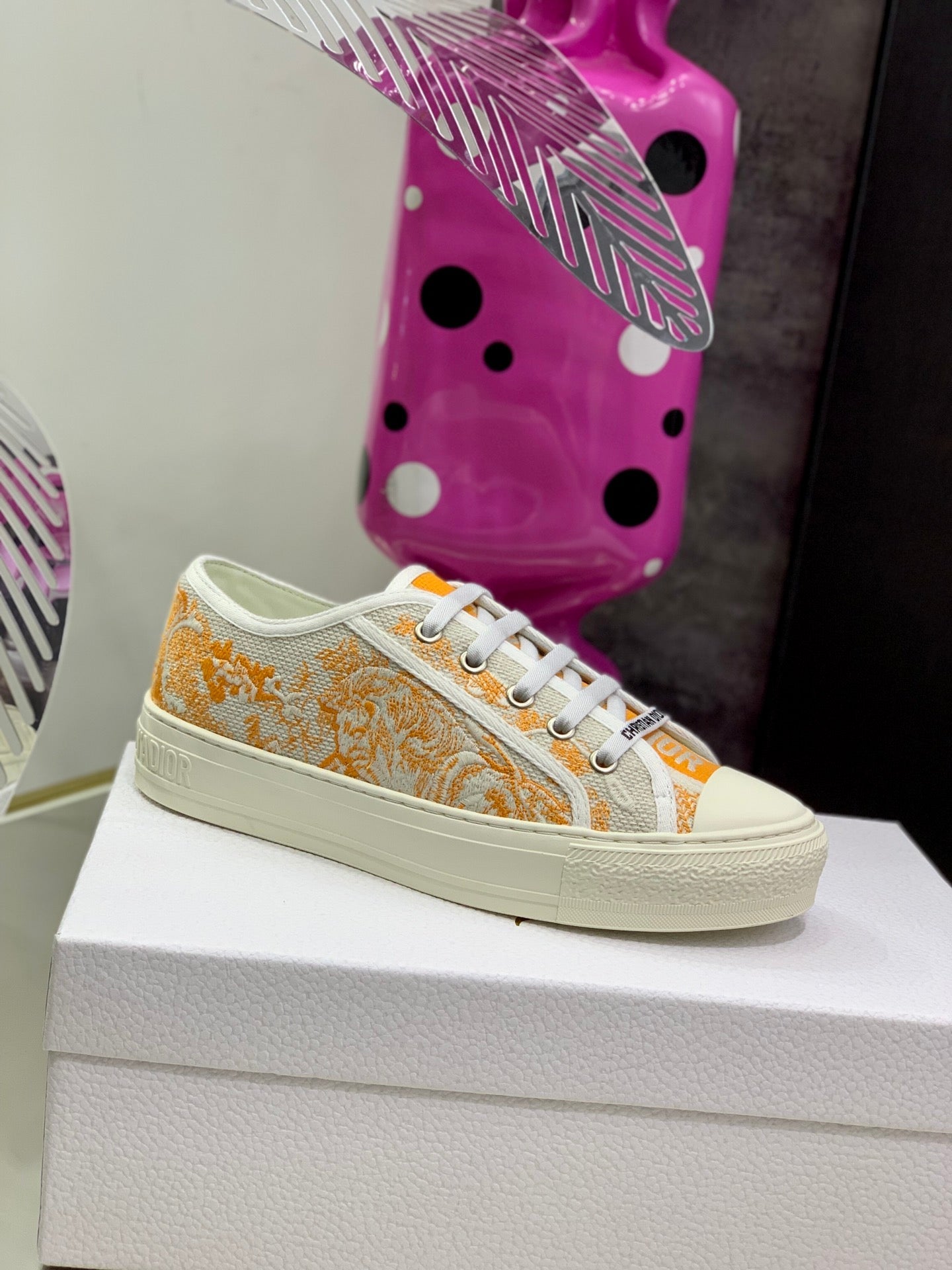 Dior 2026 Walk'n'Dior Sneakers Canvas Lace 966616