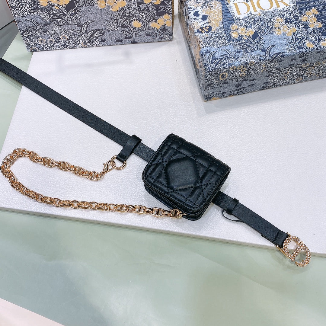 Dior 2026 CD Buckle Belt Bag 15mm 187982