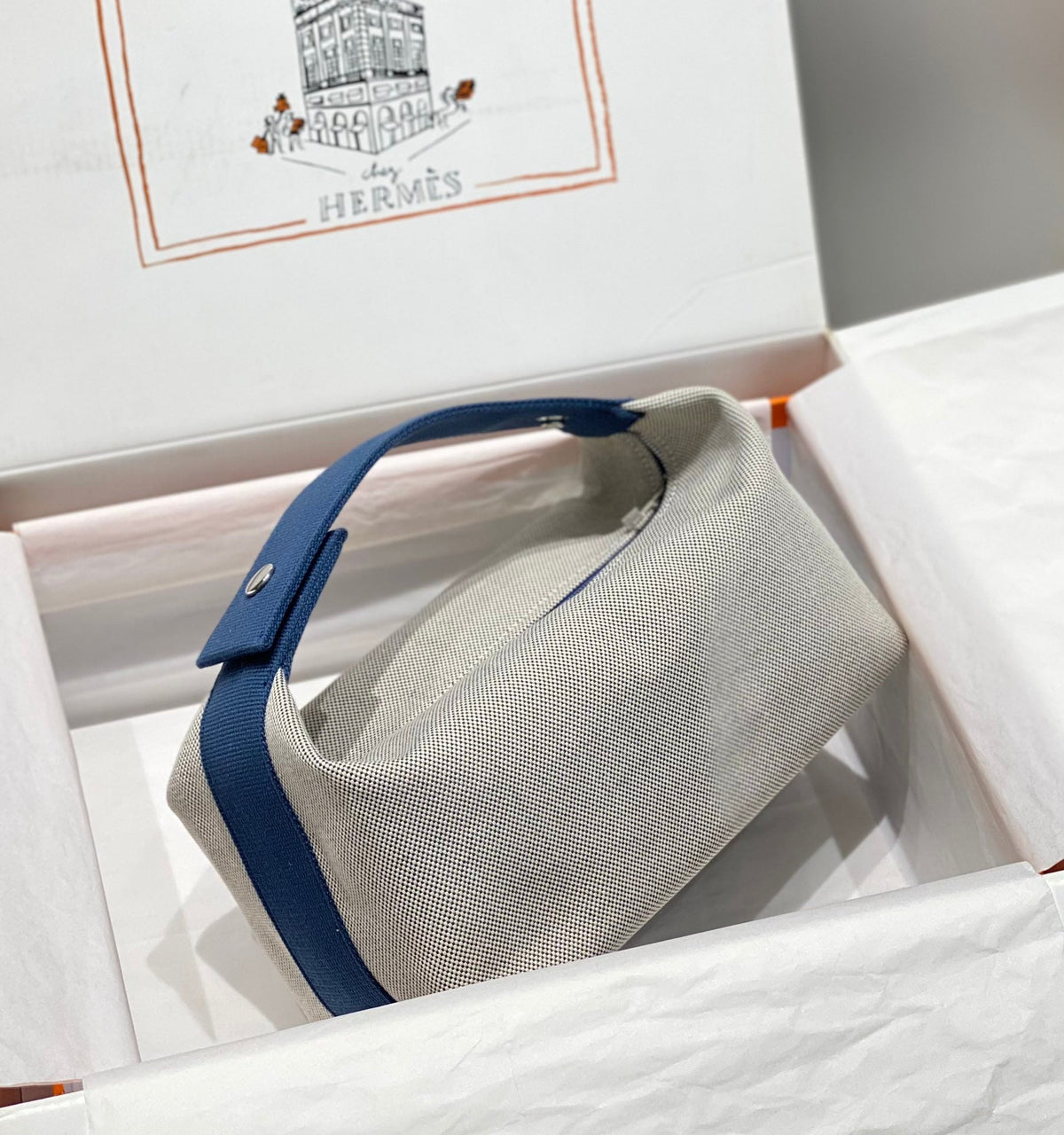 High-end Hermes 2026 Bride-a-Brac Case 25cm Canvas 3