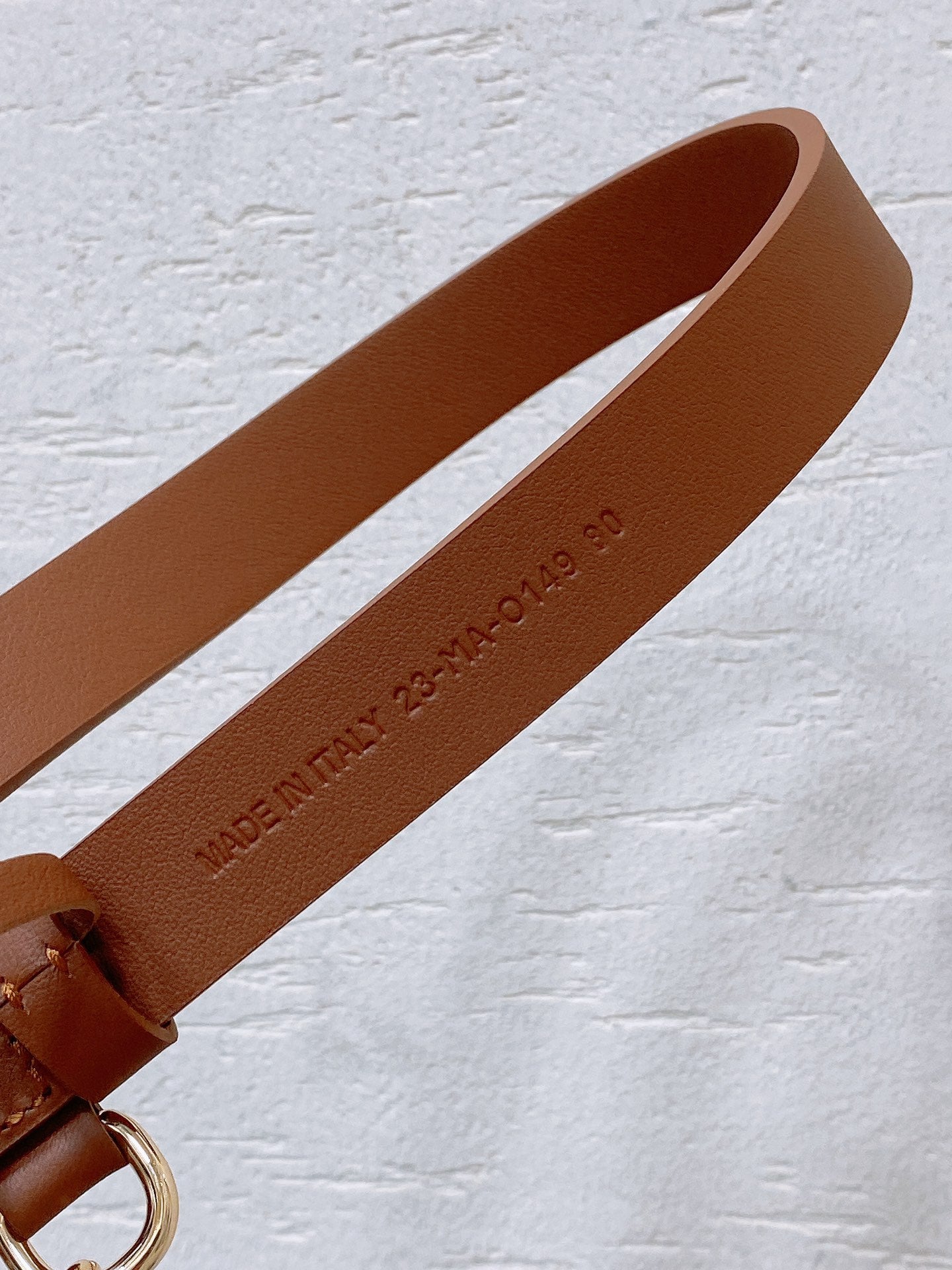 Dior 2026 CD Logo Charm Belt 25mm Cowhide 178776