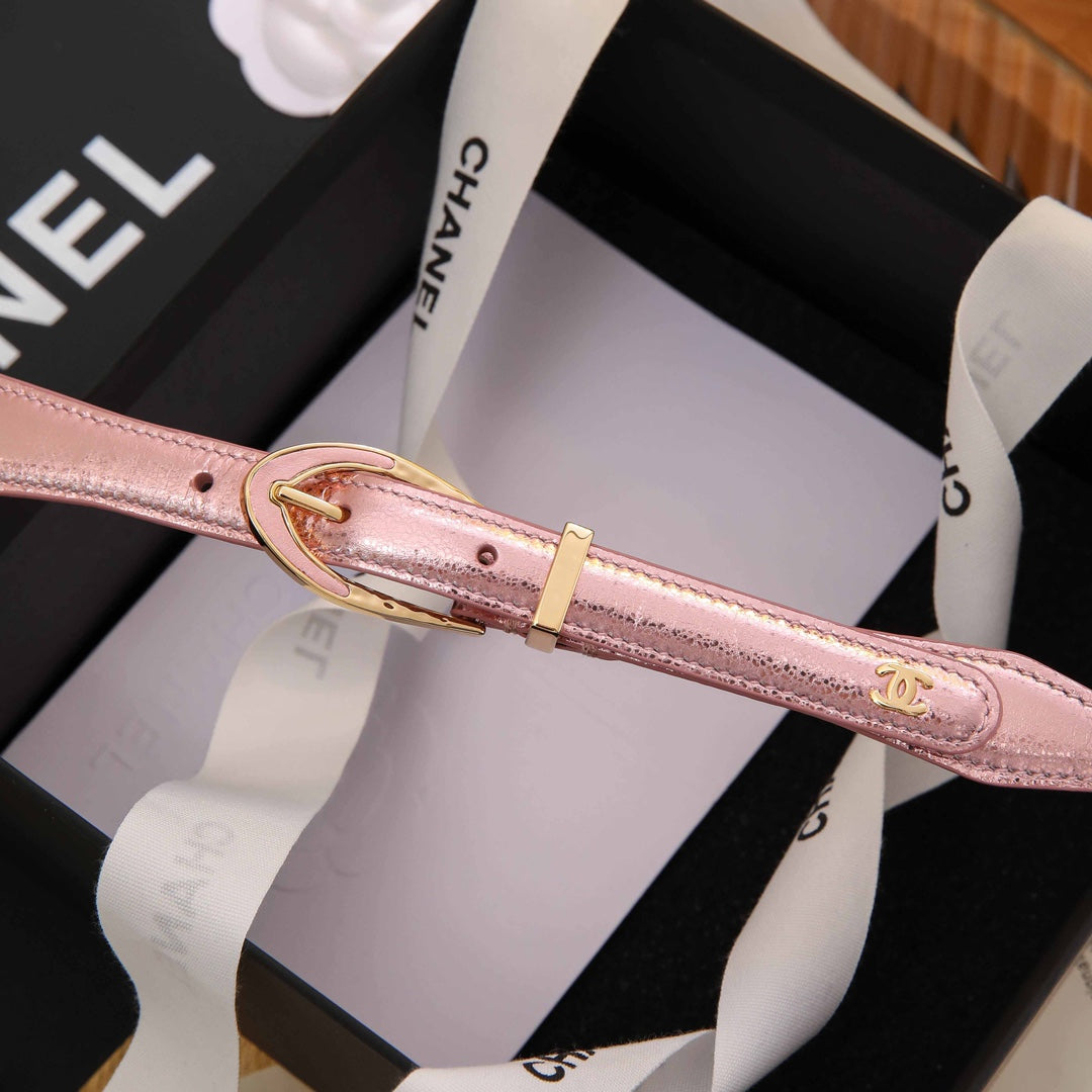 Chanel 2026 Chain Trimmed Belt 206247