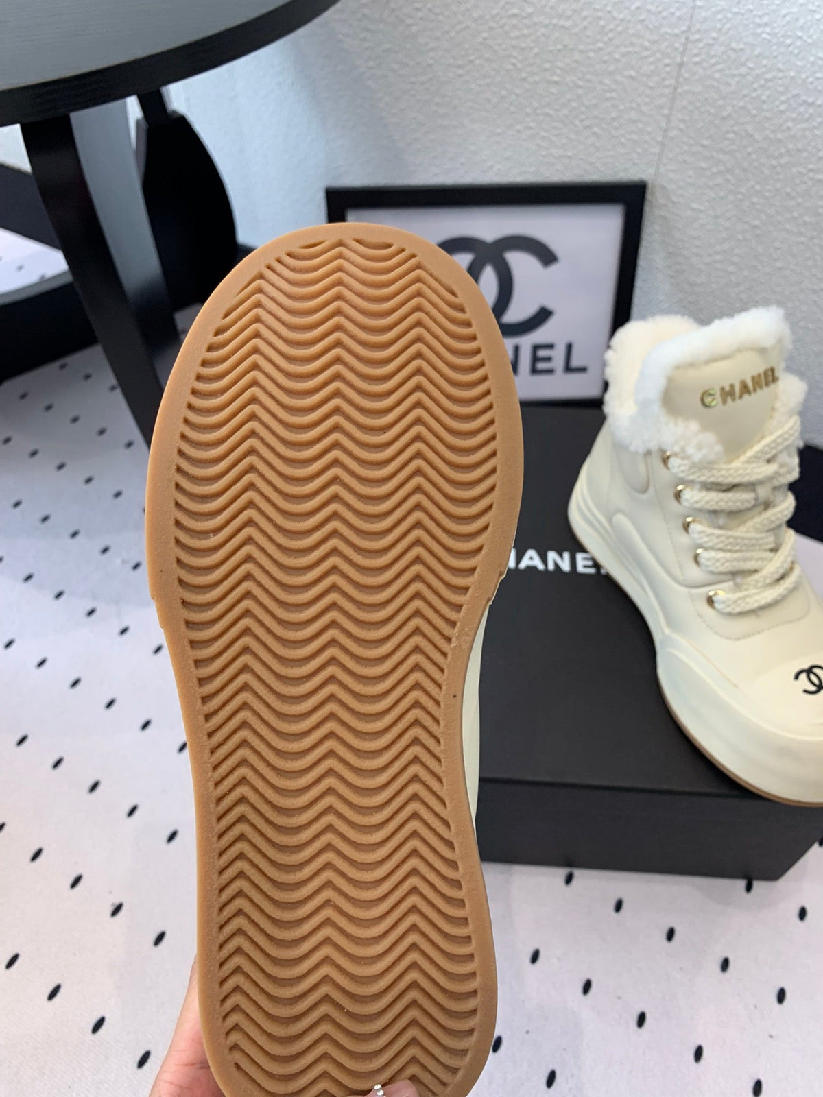 Chanel 2026 Short Boots Wool Leather 189956