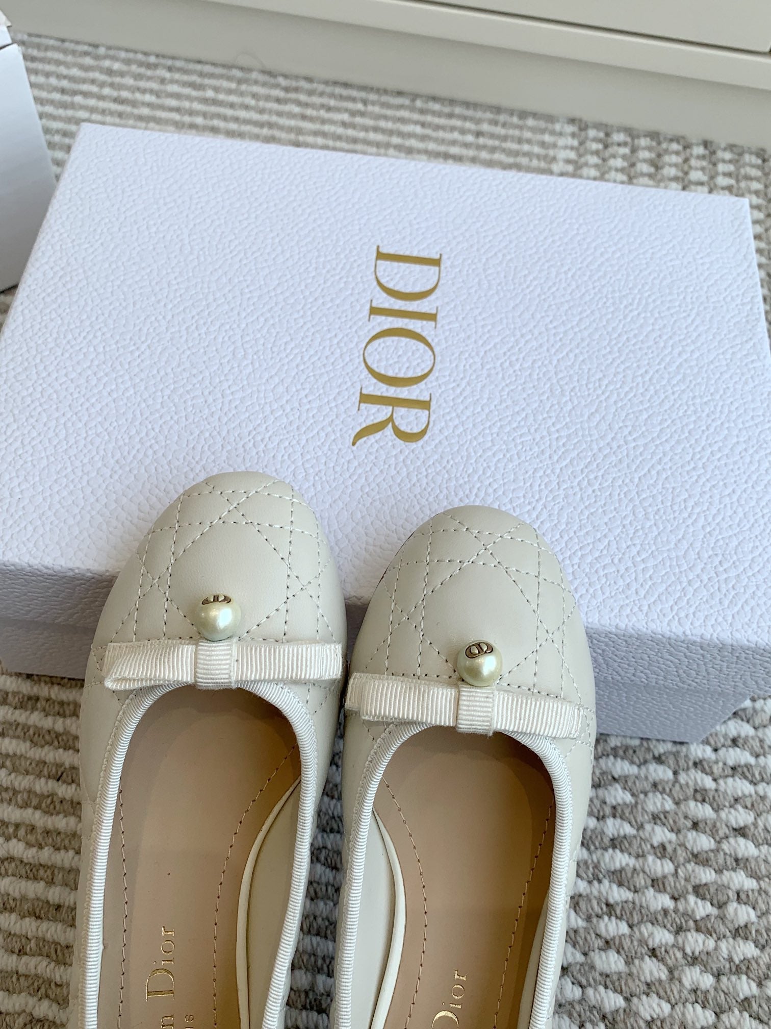 Dior 2026 Bow Pump 30mm Sheepskin 884802