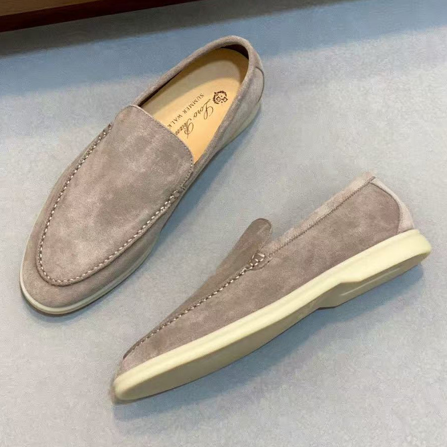 LP 2025 Summer Walk Loafer Grey Suede