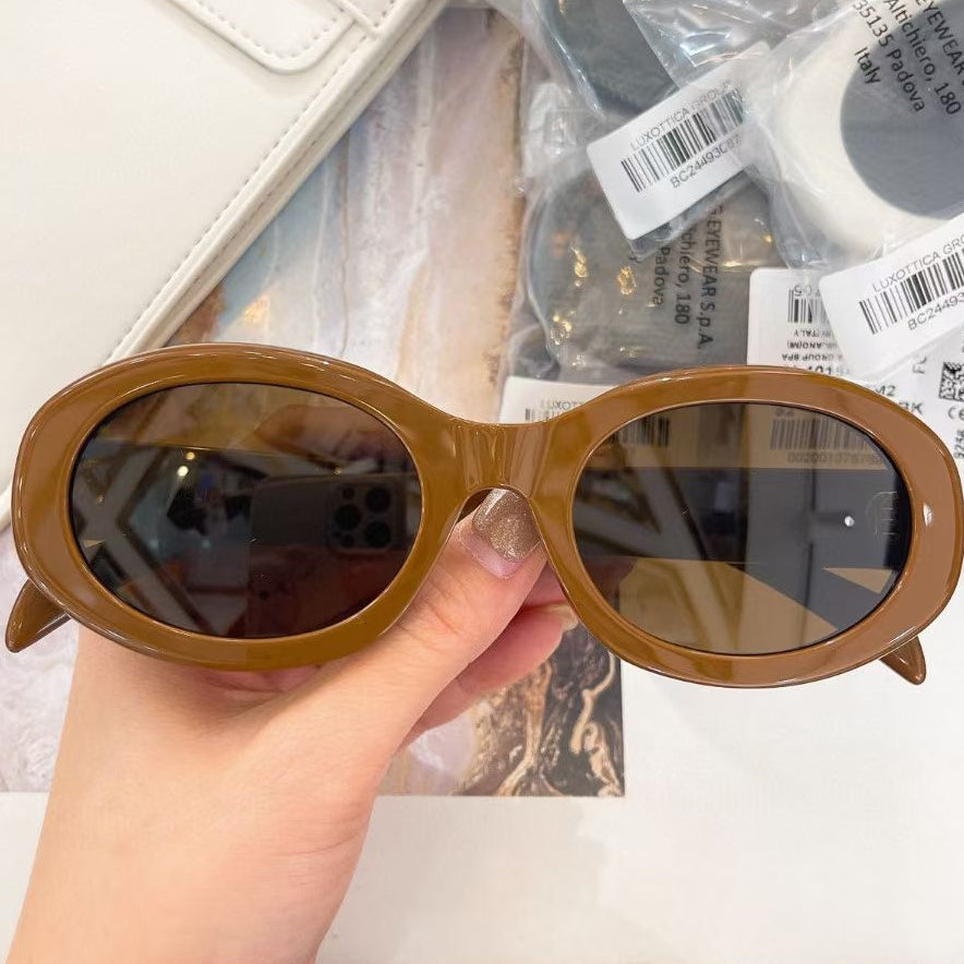 Celine 2026 Sunglasses Brown Acetate
