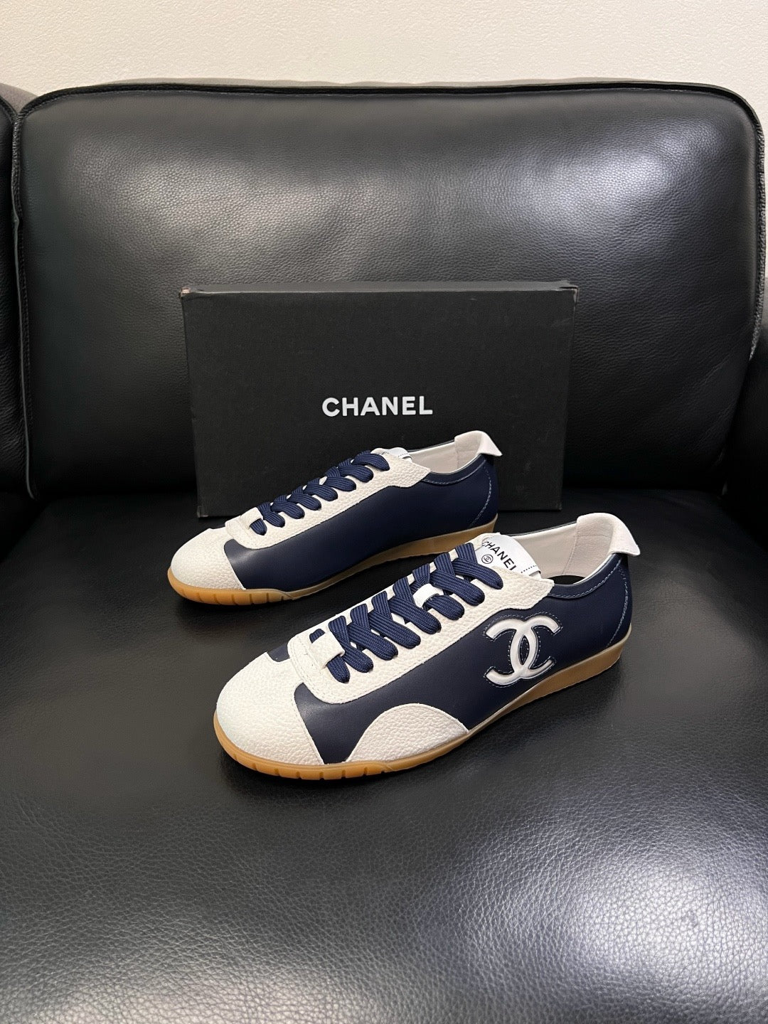 Chanel 2026 Men Sneaker Sheepskin