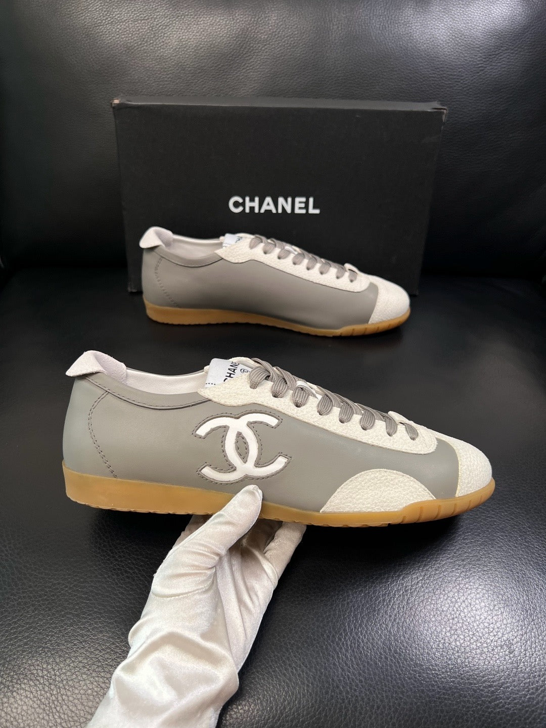 Chanel 2026 Men Sneaker Sheepskin