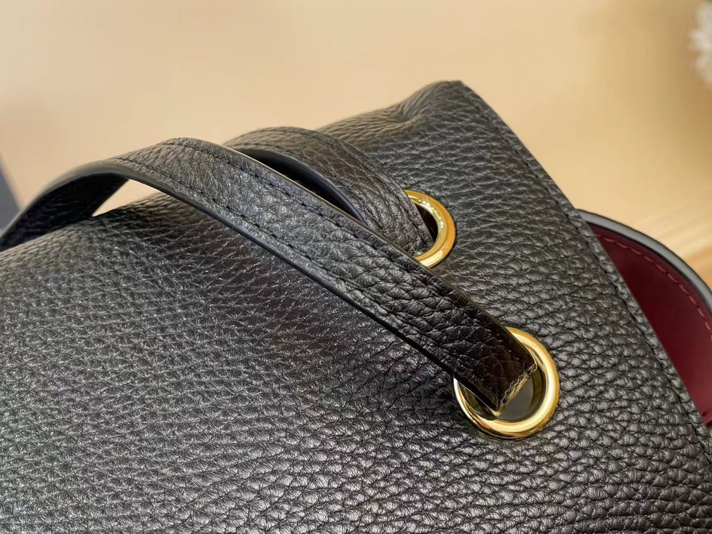 Chanel 2026 Maxi Flap Bag Black Grained Calfskin With Gold Hardware