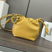 Loewe 2026 Flamenco Bag 23cm Yellow Calfskin