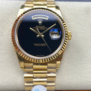 Rolex Day-Date 36mm Yellow Gold With Black Dial