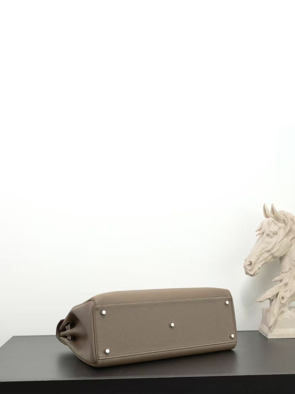 Hermes 2026 Kelly Bag 42cm Etoupe Togo Leather