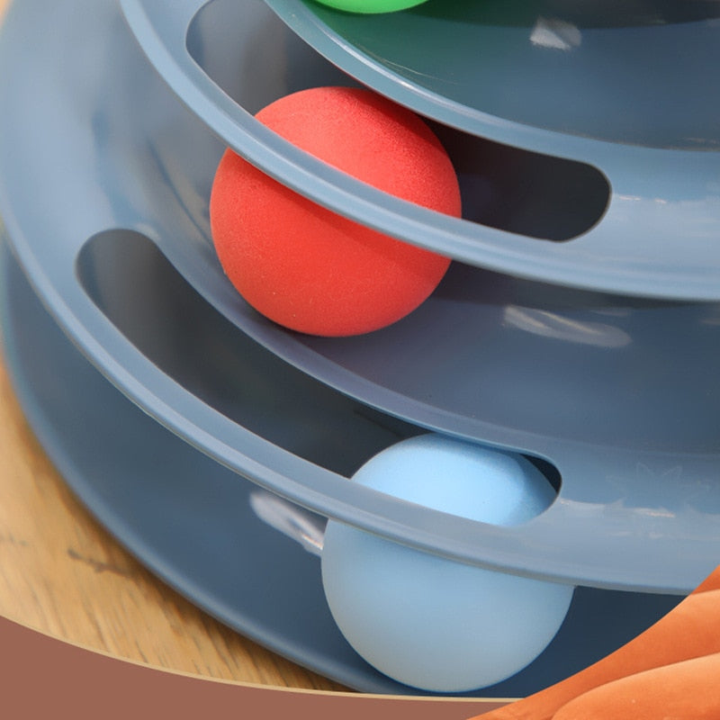 ORWA - Tour à 4 niveaux avec balles