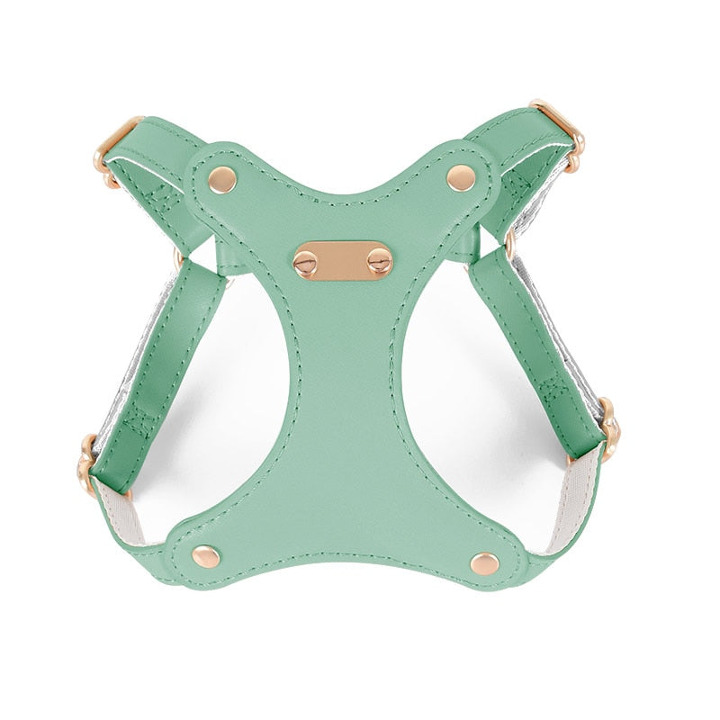 Harnais luxe cuir souple réglable