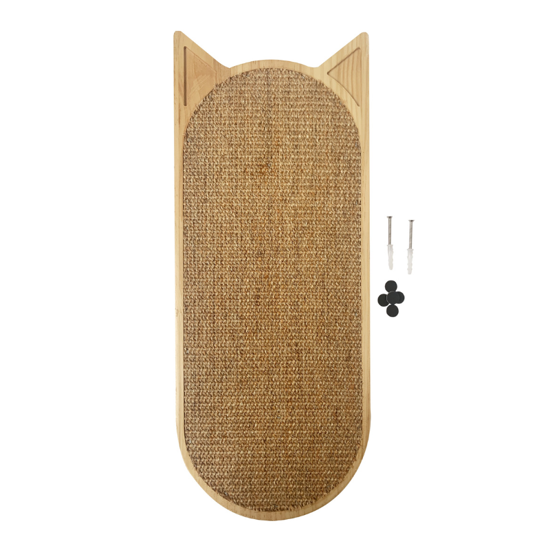 GRATTY - Grattoir mural pour chat design oreilles de chat