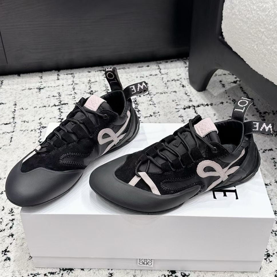 Loewe 2026 Grip Sneaker Suede Fabric 158196