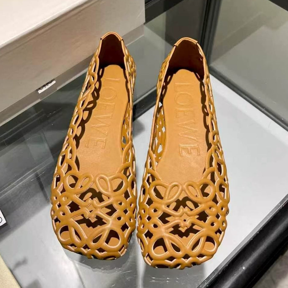 Loewe 2026 Petal Anagram Ballet Flat Lambskin 168351