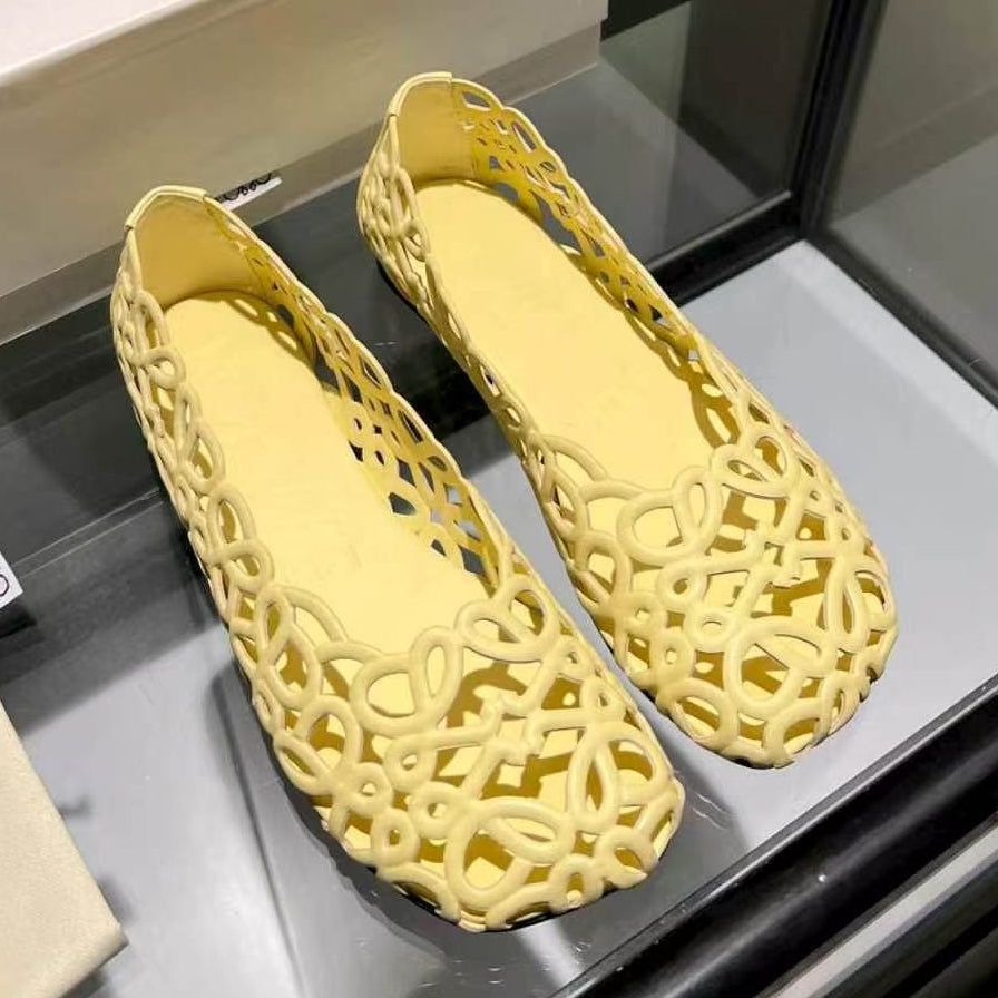 Loewe 2026 Petal Anagram Ballet Flat Lambskin 168351