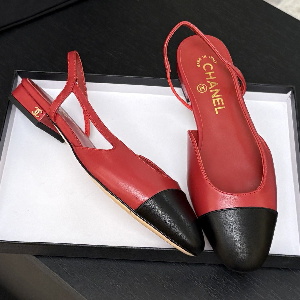 Chanel 2026 Two-Tone Shoe Cowhide 168113