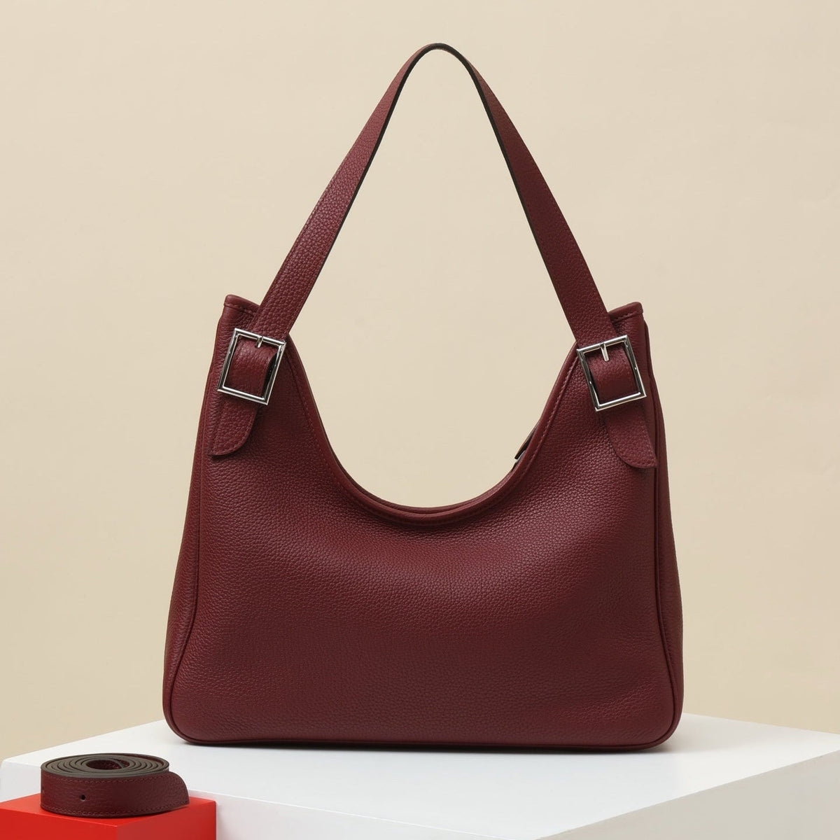 High-end Hermes 2026 Massai Cut 32 Bag Togo Leather