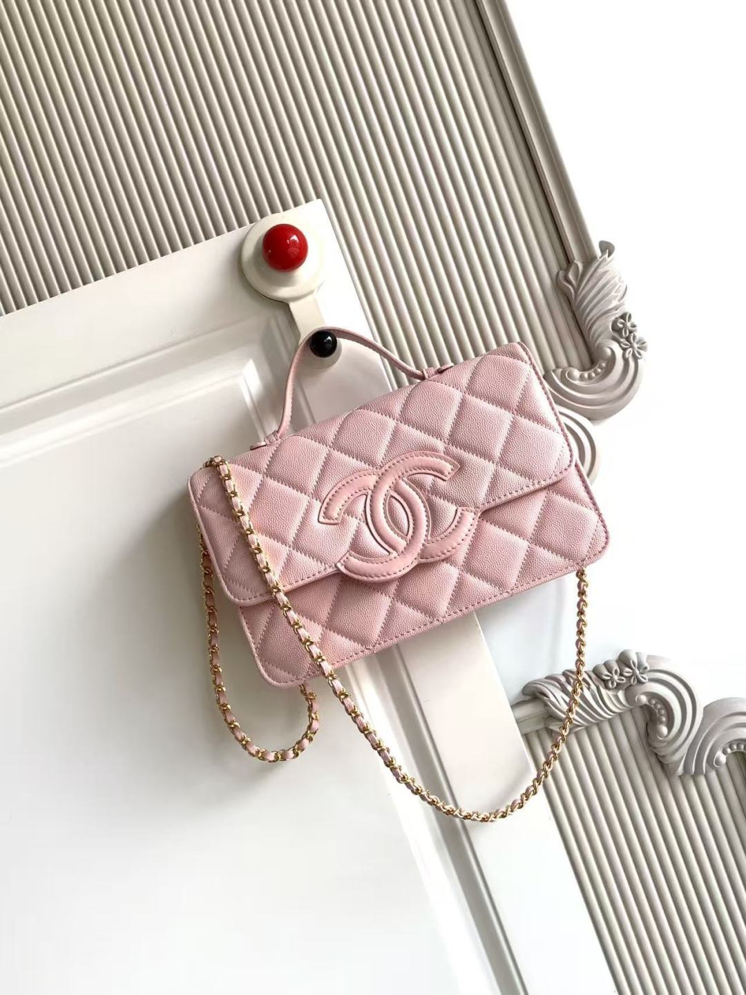 Chanel 2026 Flap Bag 24cm Pebbled Calfskin