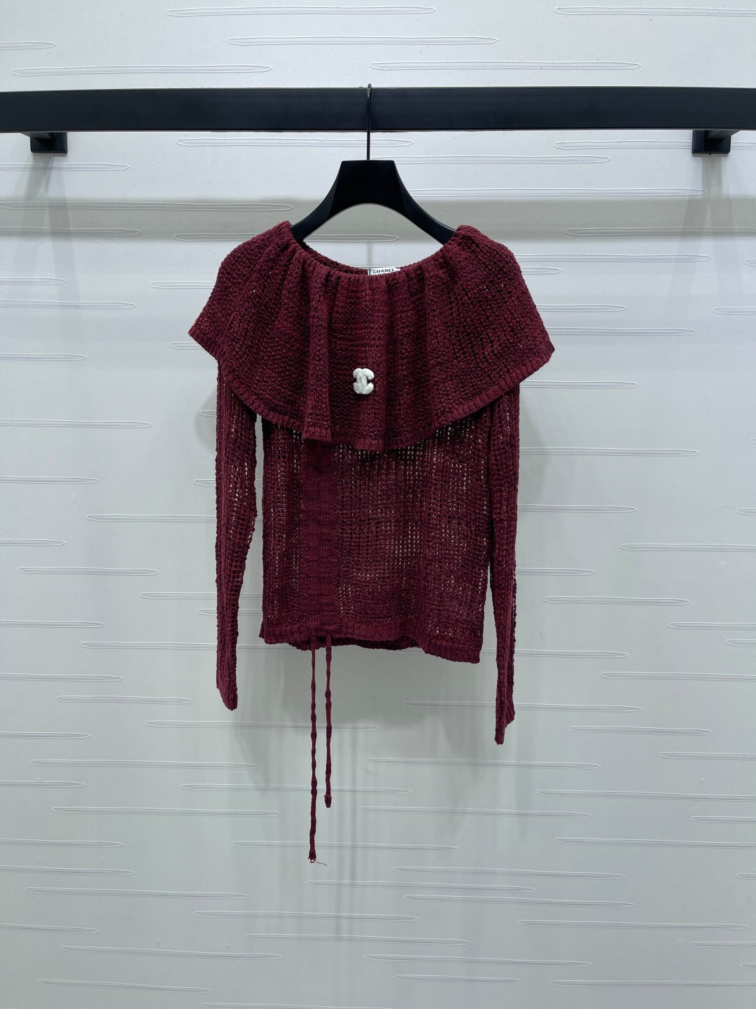 Chanel 2026 Ruffle Collar Long Sleeves Wool