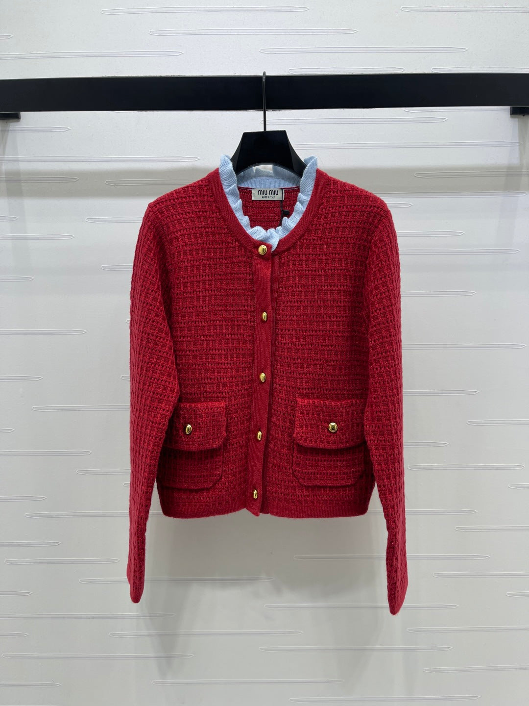 Miumiu 2026 Knit Cardigan Wool Cashmere