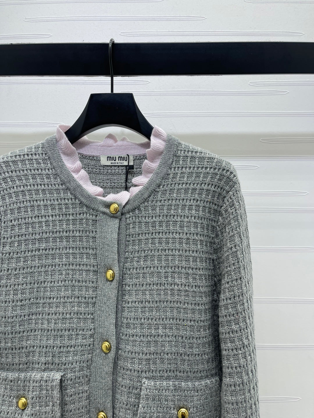 Miumiu 2026 Knit Cardigan Wool Cashmere