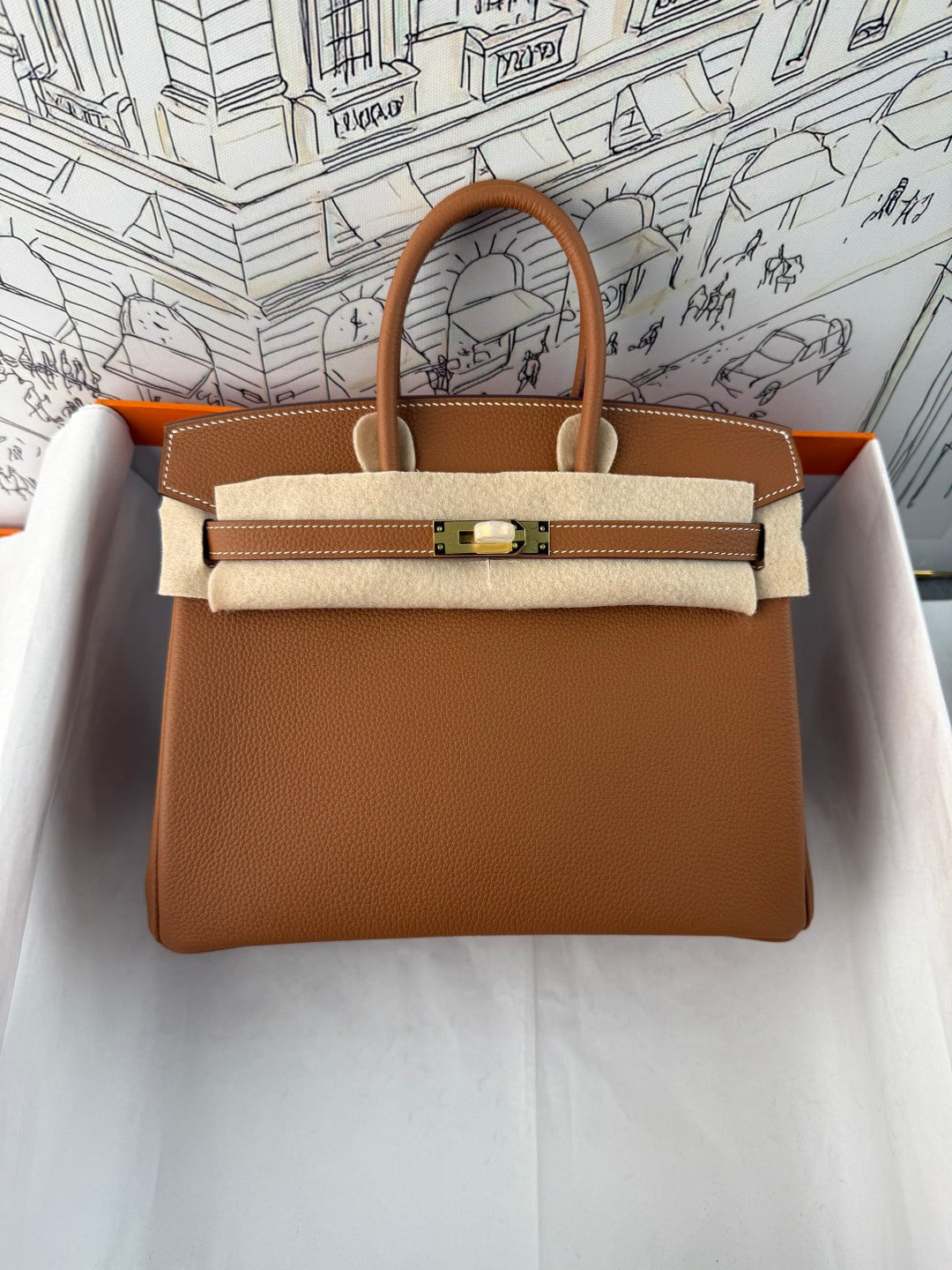 High-end Hermes 2026 Birkin Bag 25cm Togo Leather
