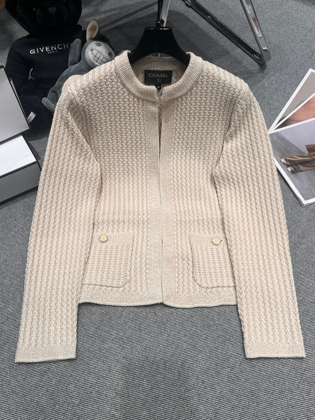 Chanel 2026 Knit Cardigan Wool Cashmere
