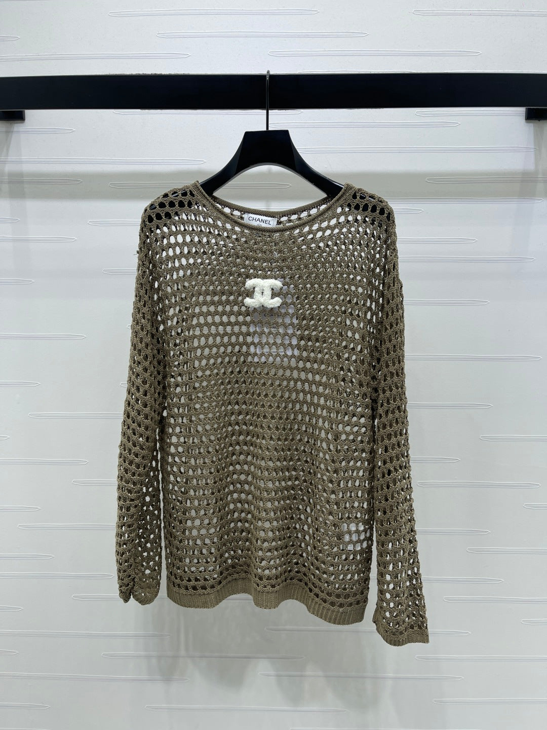 Chanel 2026 Two-piece Layered Knit Long-sleeved Set Wool