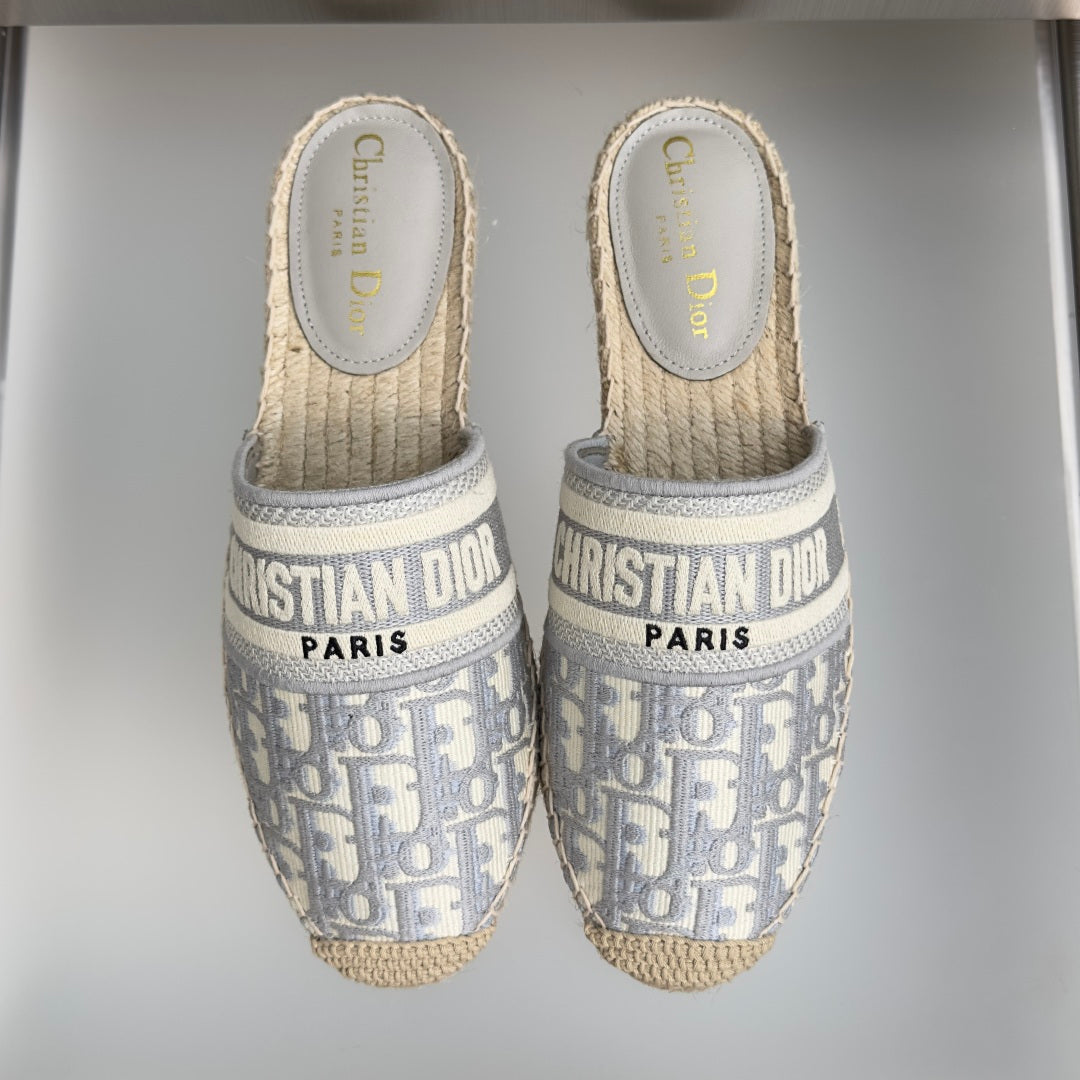 Dior 2026 Granville Espadrille Mule Fabric 972431