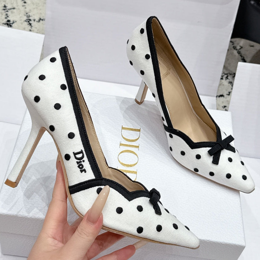 Dior 2026 Romance Pumps 100mm Fabric 139295