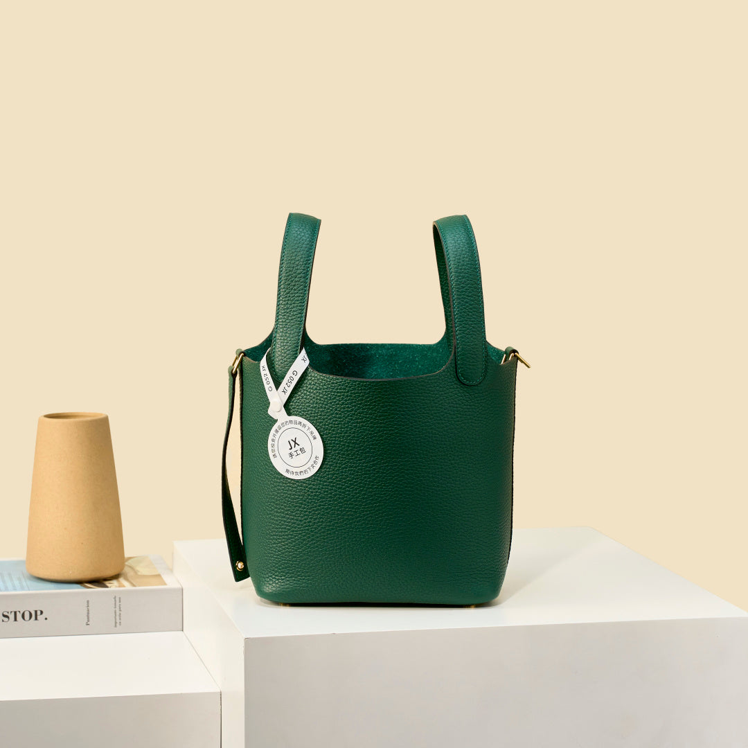 High-end Hermes 2026 Picotin Bag 18cm Taurillon Clemence Leather 2