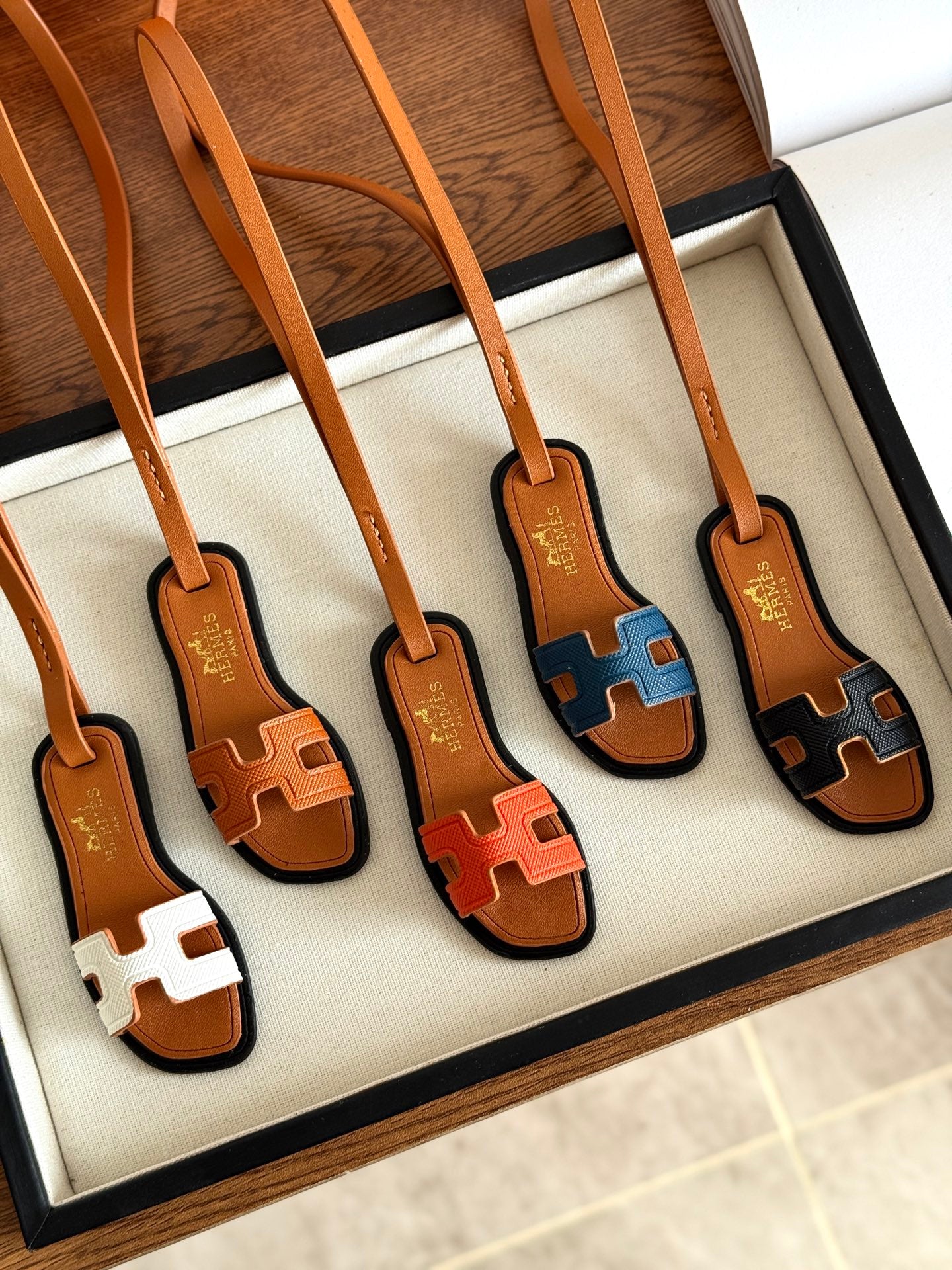 Hermes Oran Nano Charm Leather